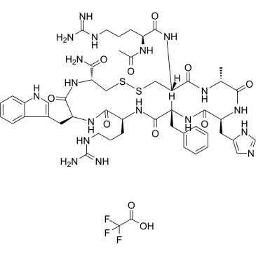 Setmelanotide TFA Chemical Structure