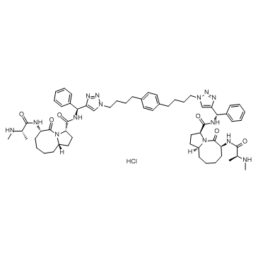 SM-164 Hydrochloride Chemical Structure