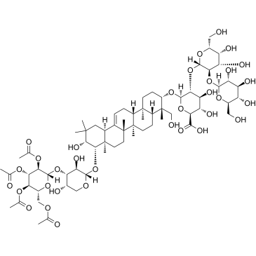 Soyasaponin Ab Chemical Structure
