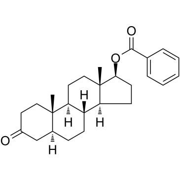 Stanolone benzoate Chemical Structure