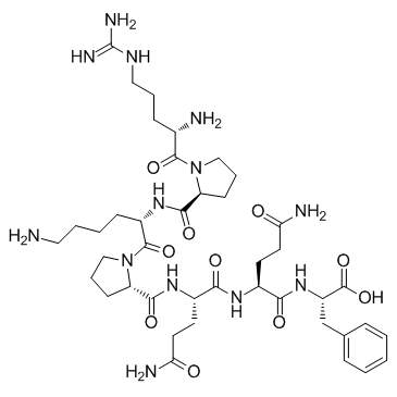 Substance P 1-7 Chemical Structure