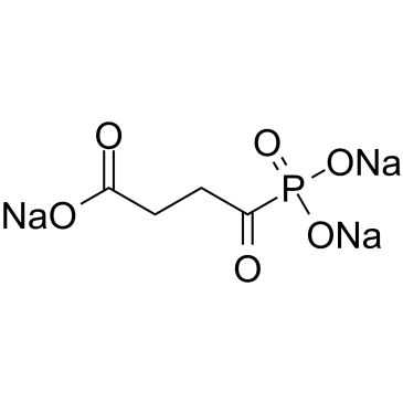 Succinyl phosphonate trisodium salt Chemical Structure