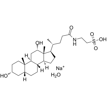 Taurodeoxycholic acid sodium hydrate Chemical Structure