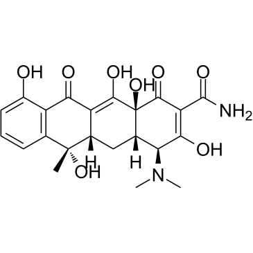 Tetracycline Chemical Structure
