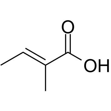 Tiglic acid Chemical Structure