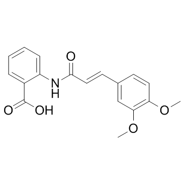trans-Tranilast Chemical Structure