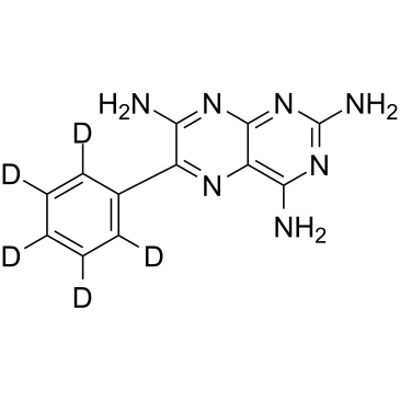 Triamterene D5 Chemical Structure