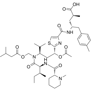 Tubulysin Chemical Structure