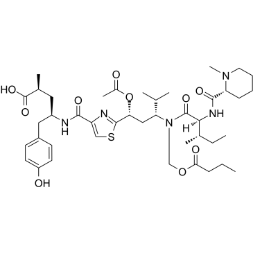 Tubulysin B Chemical Structure