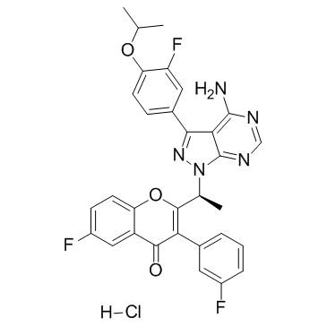 Umbralisib hydrochloride Chemical Structure