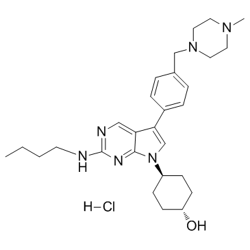 UNC2025 hydrochloride Chemical Structure