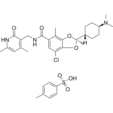 Valemetostat tosylate Chemical Structure