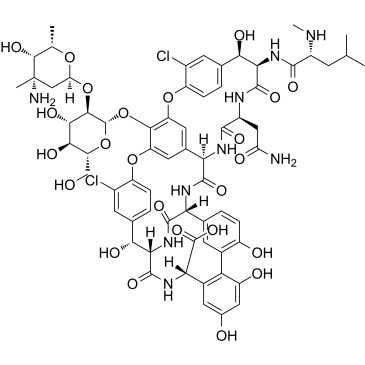 Vancomycin Chemical Structure