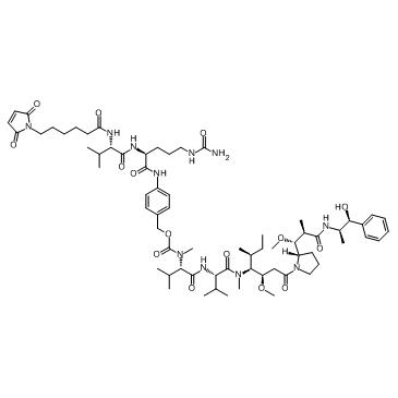 VcMMAE Chemical Structure