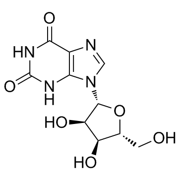 Xanthosine Chemical Structure