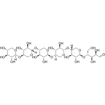 Xylohexaose Chemical Structure