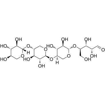 Xylotetraose Chemical Structure