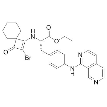 Zaurategrast ethyl ester Chemical Structure