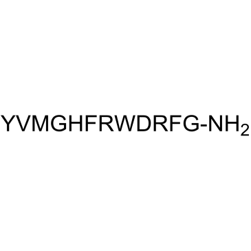 γ-2-MSH (41-58), amide Chemical Structure