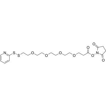 PEG4-SPDP Chemical Structure