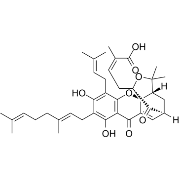 Gambogenic acid Chemical Structure