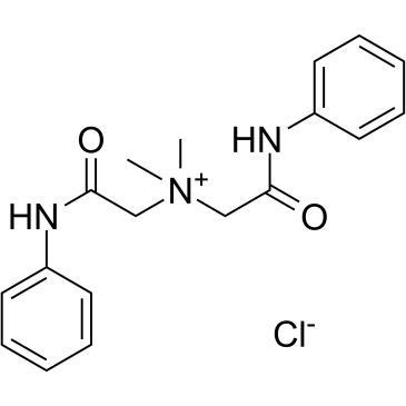 Carcainium chloride Chemical Structure