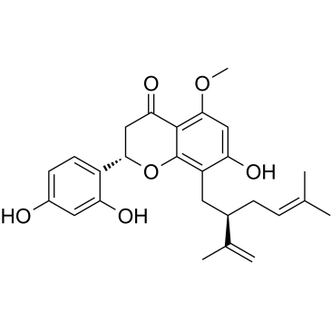Kurarinone Chemical Structure