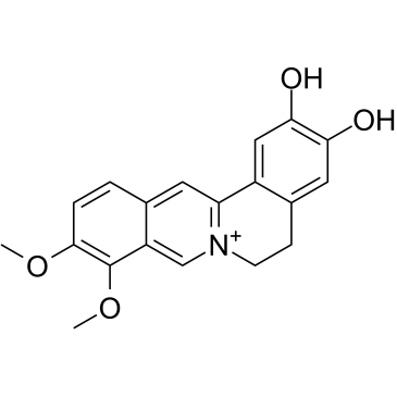 Demethyleneberberine Chemical Structure