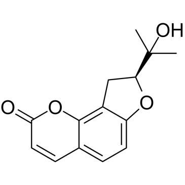 (+)-Columbianetin Chemical Structure