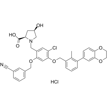 BMS-1166 hydrochloride Chemical Structure