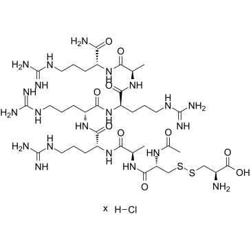 Etelcalcetide hydrochloride Chemical Structure