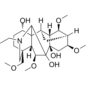 Delsoline Chemical Structure