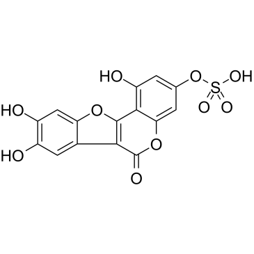 Demethylwedelolactone Sulfate Chemical Structure