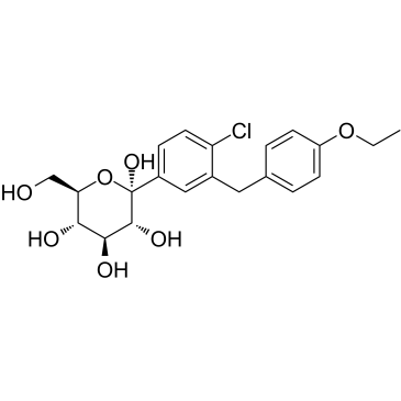 Dapagliflozin impurity Chemical Structure