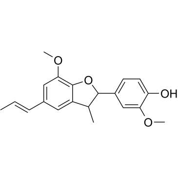 Dehydrodiisoeugenol Chemical Structure