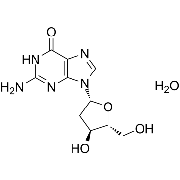 2'-Deoxyguanosine monohydrate Chemical Structure