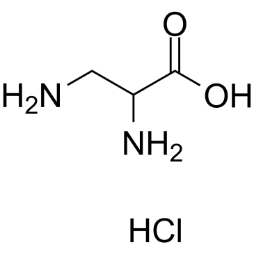 2,3-Diaminopropanoic acid hydrochloride Chemical Structure