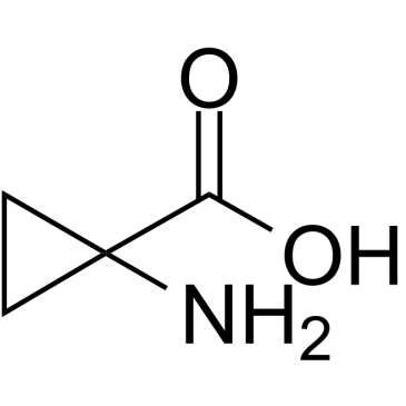 1-Aminocyclopropane-1-carboxylic acid Chemical Structure