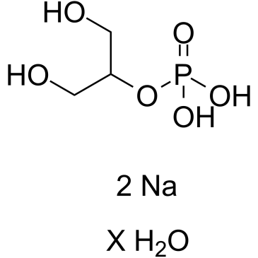 Glycerophosphoric acid disodium salt hydrate Chemical Structure