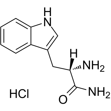 H-Trp-NH2.HCl Chemical Structure