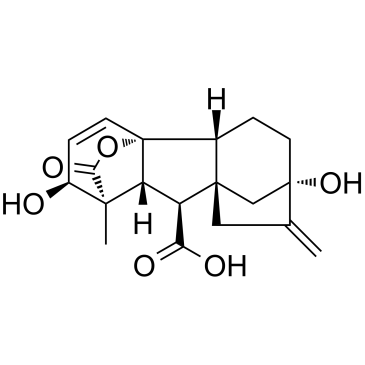 Gibberellic acid Chemical Structure