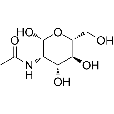N-Acetyl-D-mannosamine monohydrate Chemical Structure