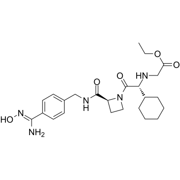 Ximelagatran Chemical Structure
