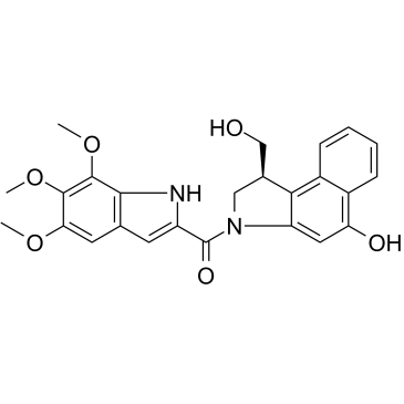 Seco-Duocarmycin TM Chemical Structure