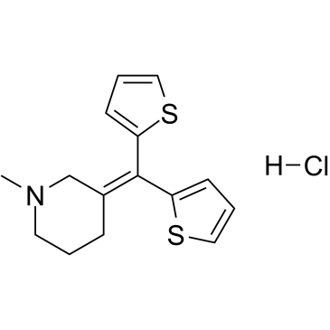 Tipepidine hydrochloride Chemical Structure