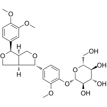 Phillyrin (Forsythin) Chemical Structure