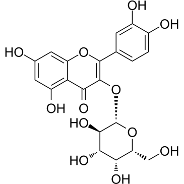 Hyperoside Chemical Structure