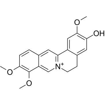Jatrorrhizine Chemical Structure