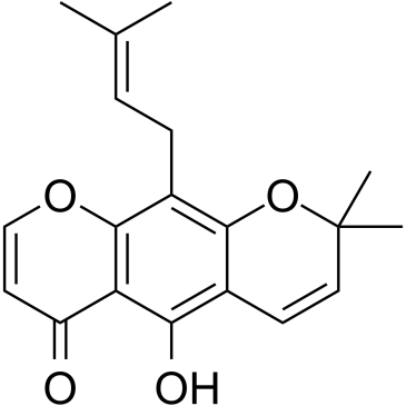 Eriosematin Chemical Structure