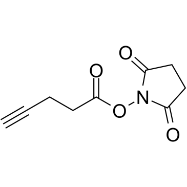 Propargyl-C1-NHS ester Chemical Structure